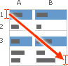 Selecting an example from Help