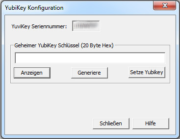 YubiKey Configuration
