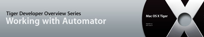 Working with Automator