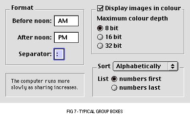 (Group boxes)