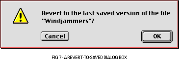 (Revert to saved dialog)