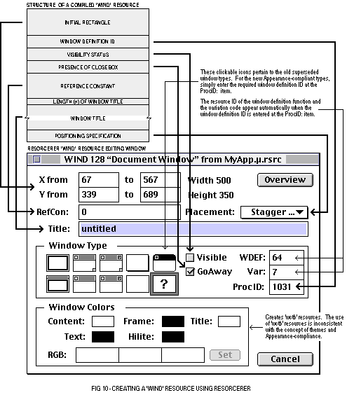 (Creating a 'WIND' resource)