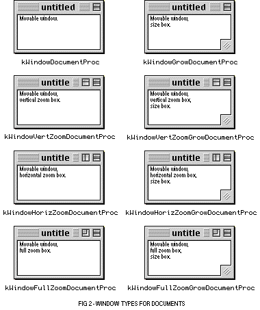 (Window types for documents)