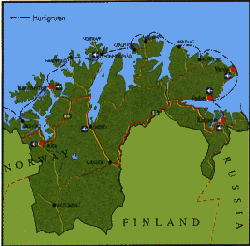 Finnmark map