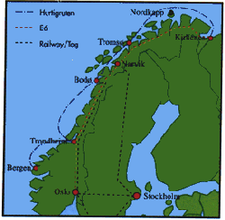 Norway map