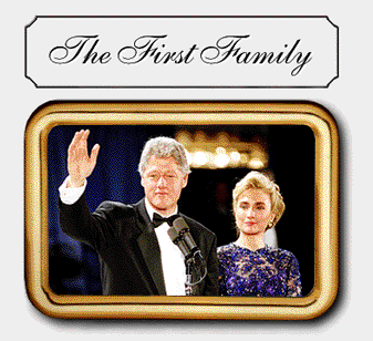 [PHOTO: Framed photo of Bill & Hillary Clinton at the '92 Inauguration]