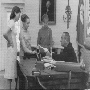 Photo of President Johnson signing the Executive Order creating the White House Fellows program.