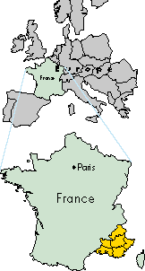 Europe-France map