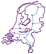 [map of the Netherlands]