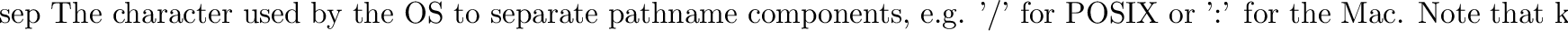 \begin{funcdesc}{execl}{path\, arg0\, arg1\, ...}
This is equivalent to a call t...
...xecv} with an \var{argv}
of \code{[\var{arg0}, \var{arg1}, ...]}.
\end{funcdesc}