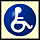 [Wheelchair Web Access
Symbol (for people with disabilities)]