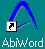 AbiWord icon on the Windows desktop