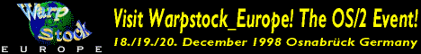 Warpstock Europe - Germany; December 18-20, 1998