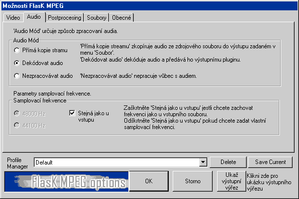 Configure Audio