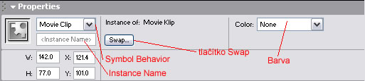 Movie Clip properties