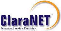 ClaraNet's Cool Logo