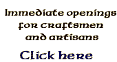 Craftsmen Wanted