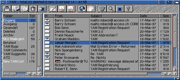 Main window (folder list and message headers)
<IMG SRC=