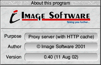 Imageproxy's info window