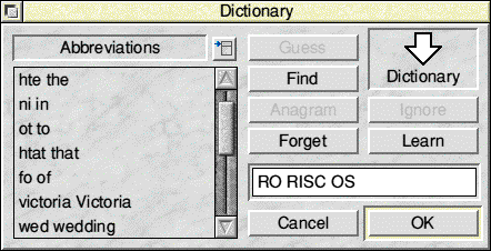 Learning RO = RISC OS
