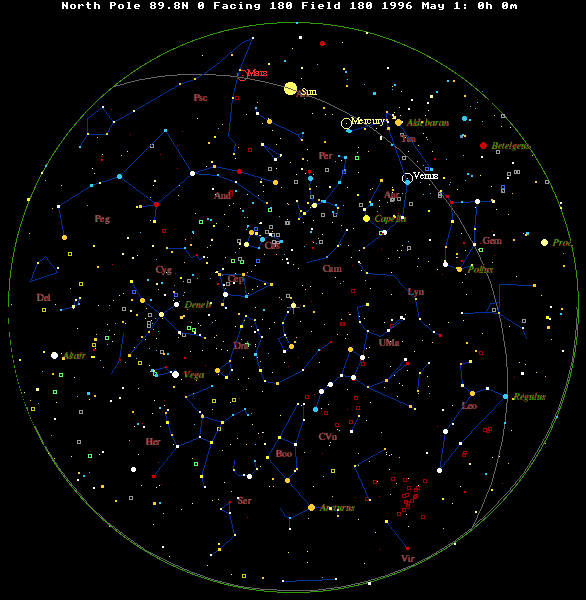 A sample starmap
