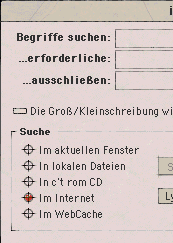 Beispiel zu den Mac OS 8.5 Themen