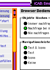 Beispiel zu den Mac OS 8.5 Themen