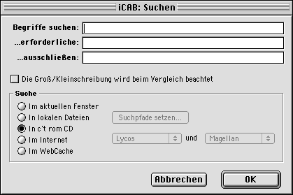 Der Suchen-Dialog