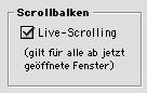 Konfiguration der Slider