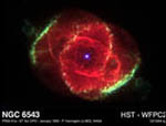 optical image of Cat's Eye Planetary Nebula