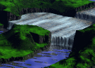 Usage of Waterfall texture