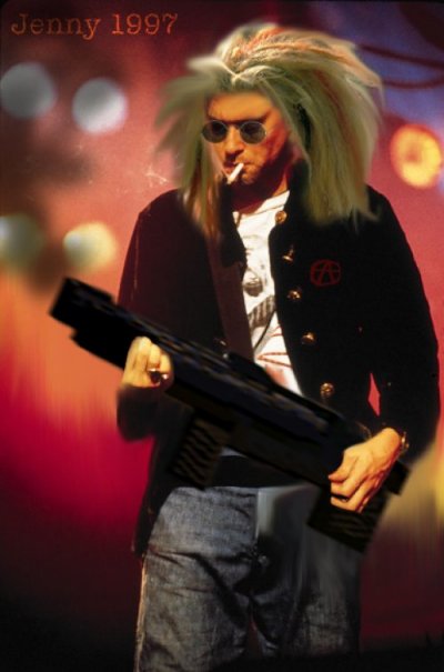Kurt with gun
