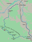 Mapa wycieczki