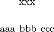 \begin{bundle}{xxx}
\chunk{aaa}
\chunk{
\begin{bundle}{yyy}
\chunk{bbb}
\chunk{ddd}
\end{bundle}}
\chunk{ccc}
\end{bundle}