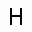 MATHEMATICAL SANS-SERIF CAPITAL H