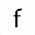 MATHEMATICAL SANS-SERIF SMALL F