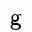 MATHEMATICAL SANS-SERIF SMALL G