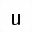 MATHEMATICAL SANS-SERIF SMALL U