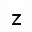 MATHEMATICAL SANS-SERIF SMALL Z