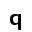 MATHEMATICAL SANS-SERIF BOLD SMALL Q