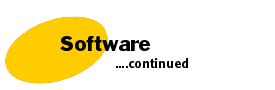 Software...continued