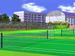 06 学校 2 - テニスコート（昼）サンプル