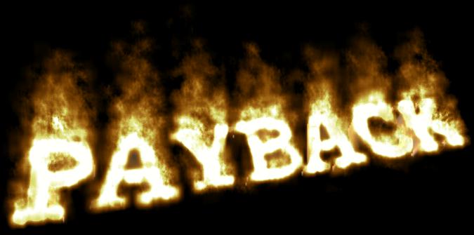 Payback logo (black background)