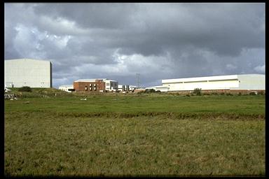 [photograph of British Aerospace factory, Warton]