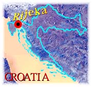 croatia map