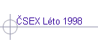 ╚SEX LΘto 1998