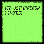 (CZ: Usti (Prerov) 11-9716)