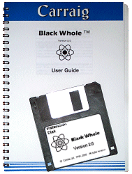 Black Whole Manual and floppy disc