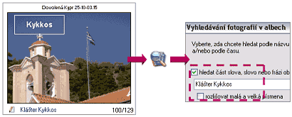 Hledßnφ fotografiφ podle komentß°e