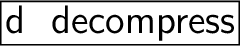 \framebox{\sf Generate multiple file output ...}